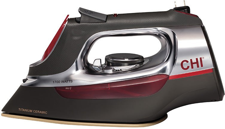 CHI - Gray Retractable Cord Steam Iron - 13106F