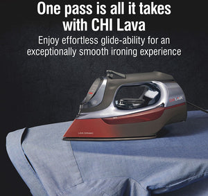 CHI - Lava Electronic Iron with Retractable Cord - 13113