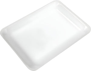 CKF Inc. - 14 6" x 6" x 0.9", 14 Foam Meat Packaging Tray, Pack of 500 - 88114