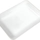 CKF Inc. - 14 6" x 6" x 0.9", 14 Foam Meat Packaging Tray, Pack of 500 - 88114