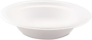 CKF Inc. - 6.4 x 6.4 x 1.4", 12 Oz Chinet Paper Bowl, Pack of 1000 - 22023