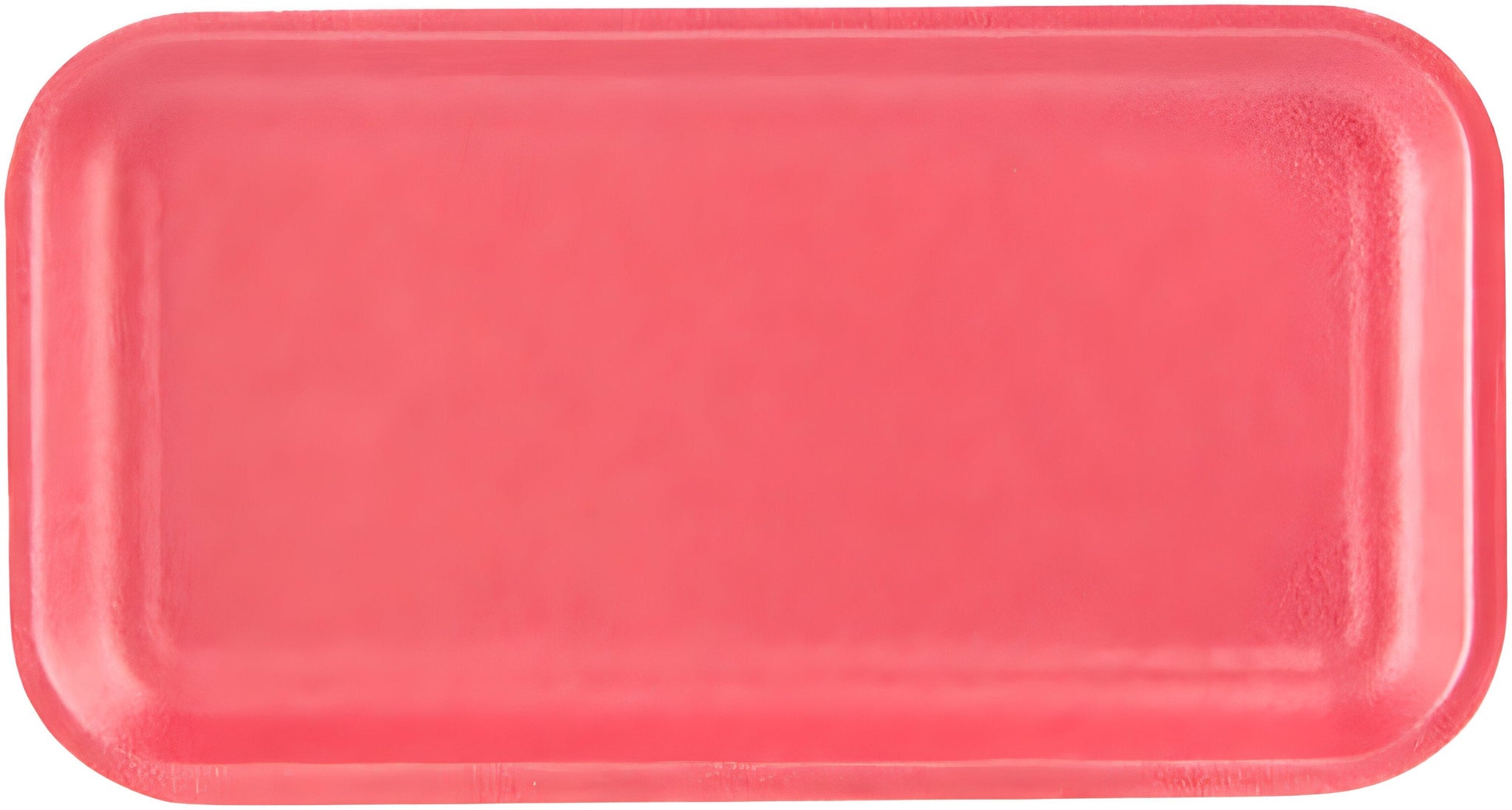 CKF Inc. - 8.25" x 4.5" x 0.5" Dark Rose Pink Foam 17S Tray, 1000/Cs - 88065