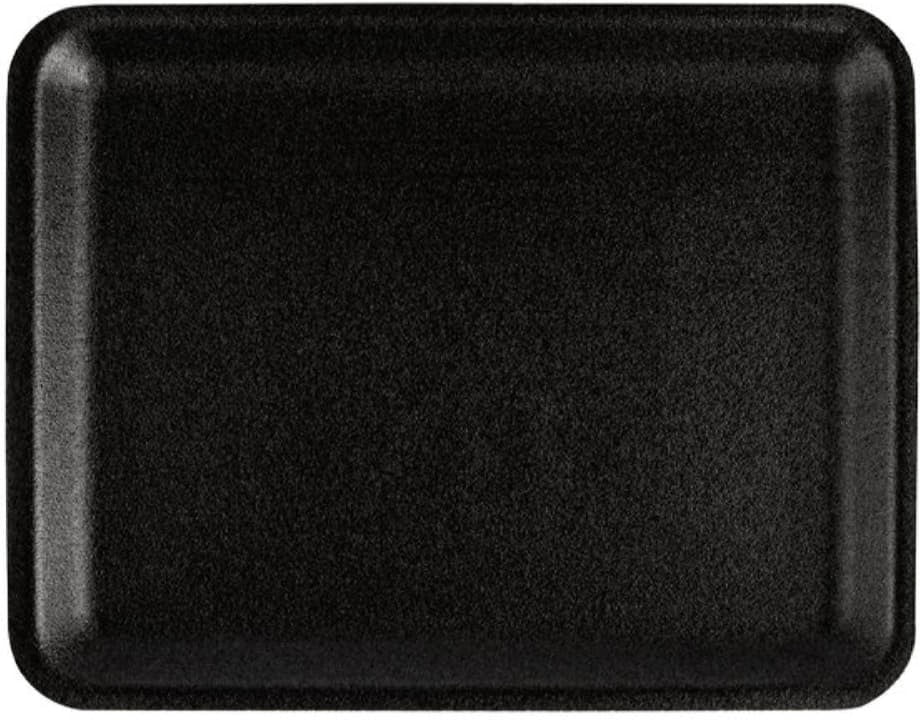 CKF Inc. - 9.25" x 7.25" x 0.63", 34/4S Black Foam Tray, 500/Cs - 87834