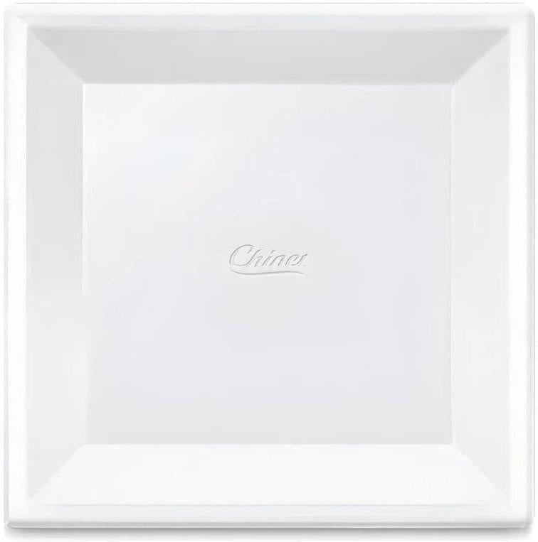 CKF Inc. - 9.5" Square Retail Chinet Paper Plates, 36/Cs - 435178