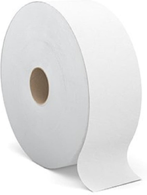 Cascades Tissue Group - 1400 Feet Tandem 2 ply JRT White Toilet Tissue, Pack of 6 - T260