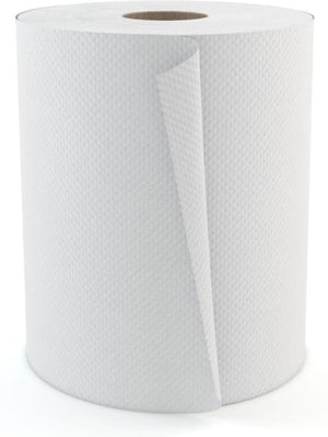 Cascades Tissue Group - 600 Feet Select White Roll Hand Towels Pack of 12 - H060