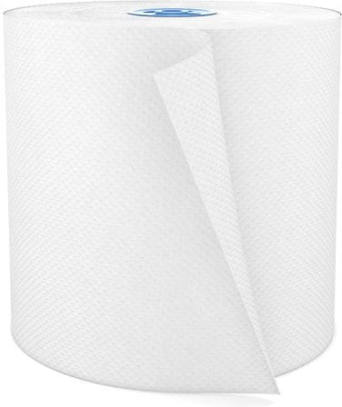 Cascades Tissue Group - 775 Feet Per Roll Tandem White Roll Hand Towels, Pack of 6 - T116