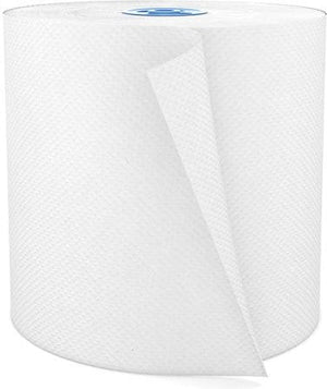 Cascades Tissue Group - 775 Feet Per Roll Tandem White Roll Hand Towels, Pack of 6 - T116