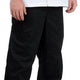 Chef Revival - Poly-Cotton Black Comfy Fit Baggy Pant with 2" Elastic Waistband -P020BK