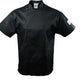 Chef Revival - Poly Cotton Classic Black Short Sleeve Chef Jacket With 8 Black Buttons - J005BK