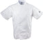 Chef Revival - Poly Cotton Classic White Short Sleeve Chef Jacket With 8 White Buttons - J005