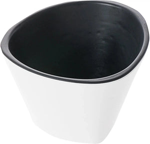 Cheforward - 10.15 Oz 2-Tone Revive Black/Touch of Honey Triangle Bowl - RIV100