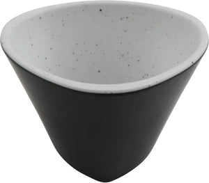 Cheforward - 10.15 Oz 2-Tone Revive Stone Natural/Black Triangle Bowl - RIV300