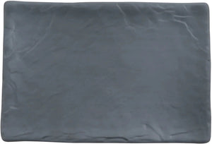 Cheforward - Endure 11" Weathered Onyx Large Rectangle Melamine Platter - 15005064005