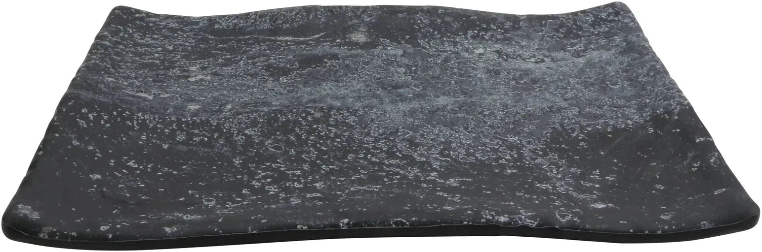 Cheforward - Endure 11" Weathered Pewter Large Rectangle Melamine Platter - 15005064007