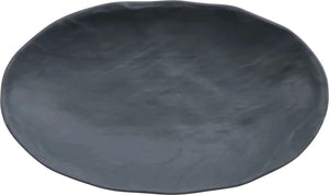 Cheforward - Endure 9.1" Weathered Onyx Small Oval Melamine Plate - 15005081005