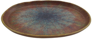 Cheforward - GET Savor 12" x 7.75" Oval Brown Melamine Plate - 21142-CAI