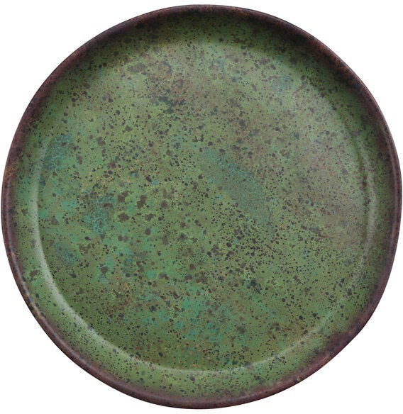 Cheforward - GET Savor 8" Large Round Green Melamine Plate - 20009-SP