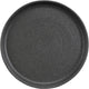 Cheforward - Infuse 12" Stone Grey/Black Large Plate With Edge Rim - INF216