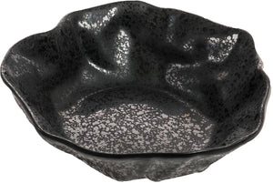 Cheforward - Rainex 40.60 Oz Large Showered Black Round Bowl - RNX206