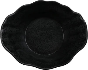 Cheforward - Rainex 50.75 Oz Oval Showered Black Bowl - RNX202