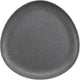 Cheforward - Revive 12" X-Large Stone Grey/Black Triangle Plate - RIV224