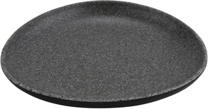 Cheforward - Revive 6.15" Small Stone Grey/Black Triangle Plate - RIV221