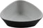 Cheforward - Revive 6.5 Oz Stone Natural/Black Triangle Melamine Ramekin With Organic Hammered Texture - 30895-BK/SN