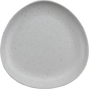 Cheforward - Revive 7.83" Medium Stone Natural/Black Triangle Plate - RIV322