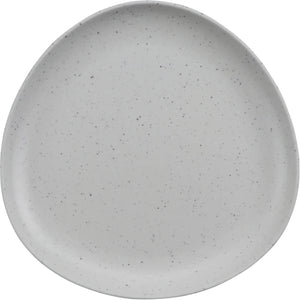 Cheforward - Revive 9.75" Large Stone Natural/Black Triangle Plate - RIV323