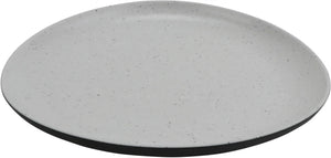 Cheforward - Revive 9.75" Large Stone Natural/Black Triangle Plate - RIV323