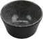 Cheforward - Revolve 1.5 Oz Melamine Stone Grey/Black Ramekin With Organic Texture - 30477-BK/SG