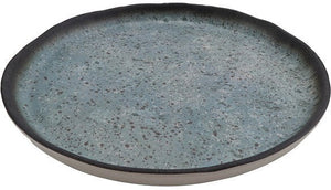 Cheforward - Savor 10" X-Large Blue Round Melamine Plate - 21141-REB