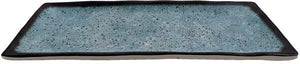 Cheforward - Savor 12" x 5" Blue Rectangular Melamine Plate - 23123-REB