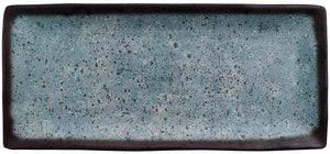 Cheforward - Savor 12" x 5" Blue Rectangular Melamine Plate - 23123-REB