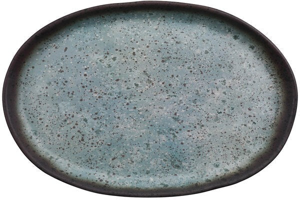 Cheforward - Savor 12" x 7.75" Oval Melamine Plate - 21142-REB