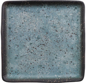 Cheforward - Savor 6" Medium Square Blue Melamine Plate - 20031-REB