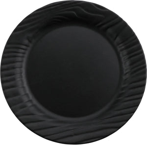 Cheforward - Sustain 10" Black Large Round Rim Plate - 15003216001