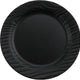 Cheforward - Sustain 10" Black Large Round Rim Plate - 15003216001