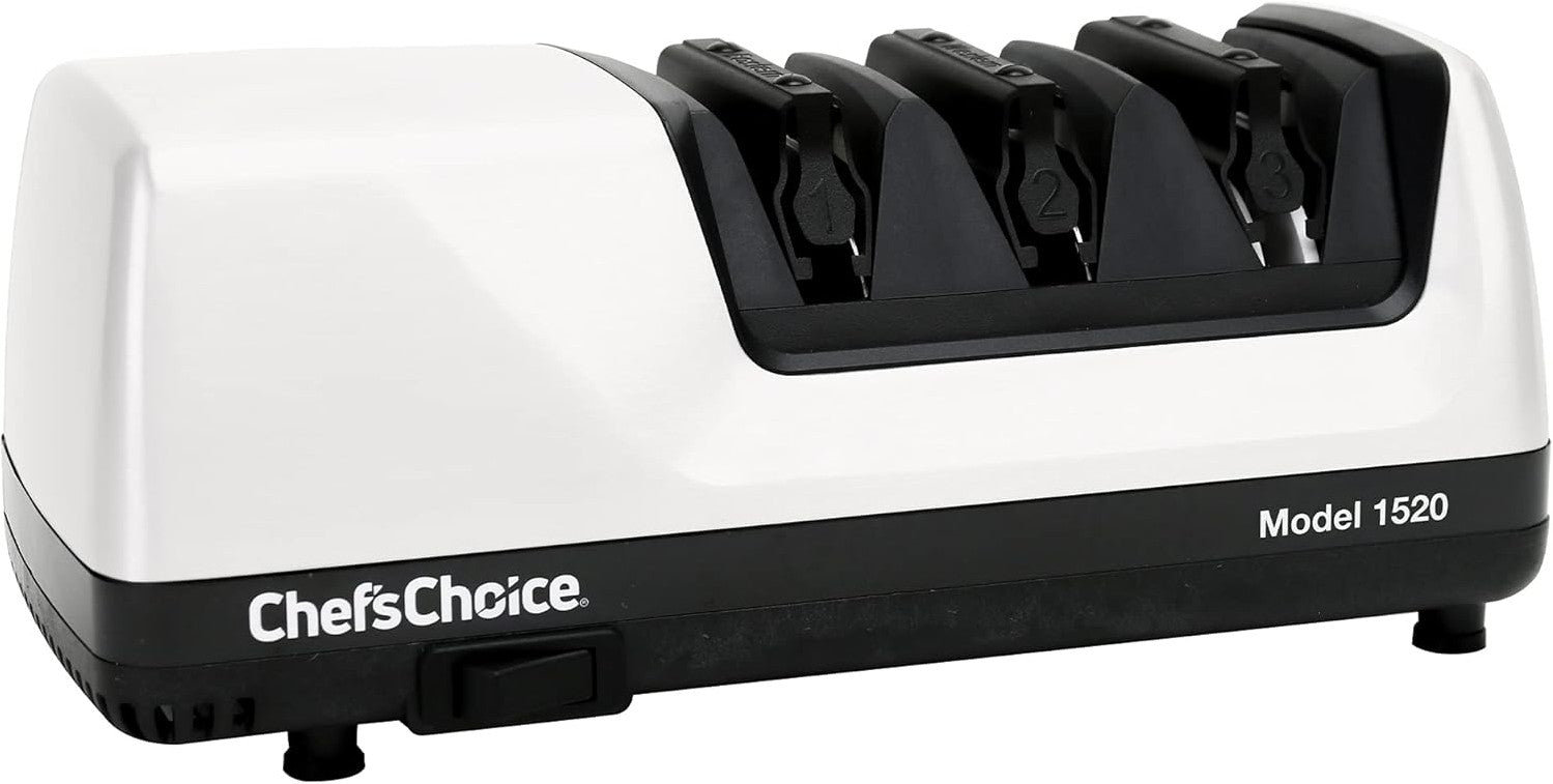 Chef's Choice - Brushed Metal 2-Stage 15°/20° Dizor Model 1520 PRO Electric Sharpener - 115207