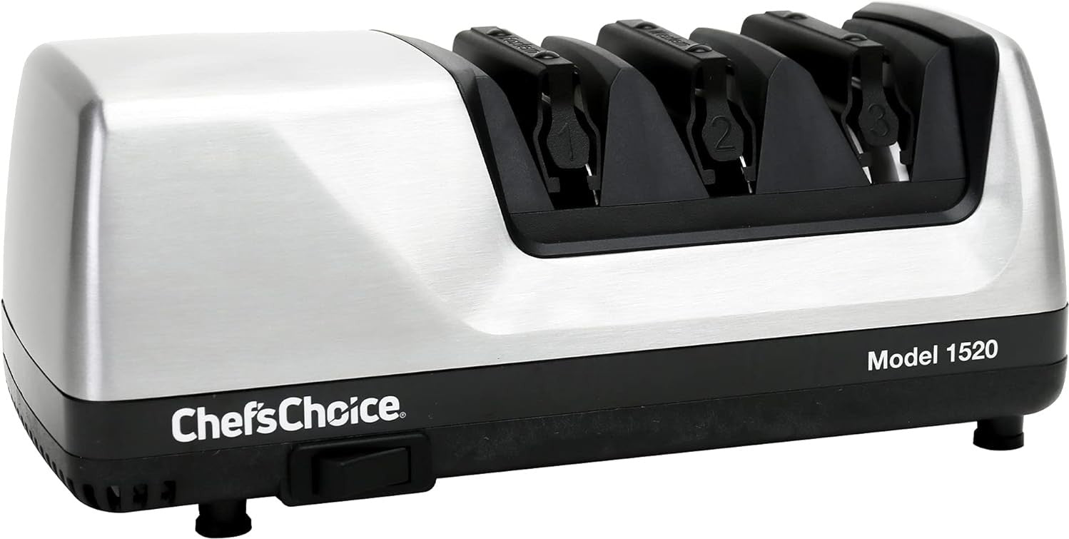 Chef's Choice - White 2-Stage 15°/20° Dizor Model 1520 Electric Sharpener - 115200