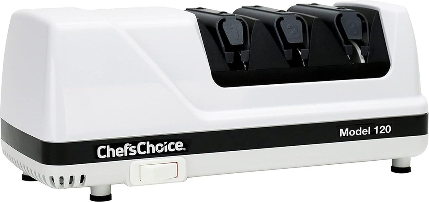 Chef's Choice - White 3-Stage 20° Trizor Model 120 Electric Sharpener - 120000