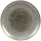 Churchill - Super Vitrified 11.3" Studio Prints Raku Quartz Black Large Coupe Plate, Pack of 12 - RKBQEV111