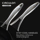 Circulon - Pack of 2 SteelShield S-Series Nonstick Fry Pan Set - 70052-TF05