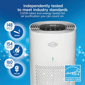 Clorox - Medium Room True HEPA Air Purifier - 11030