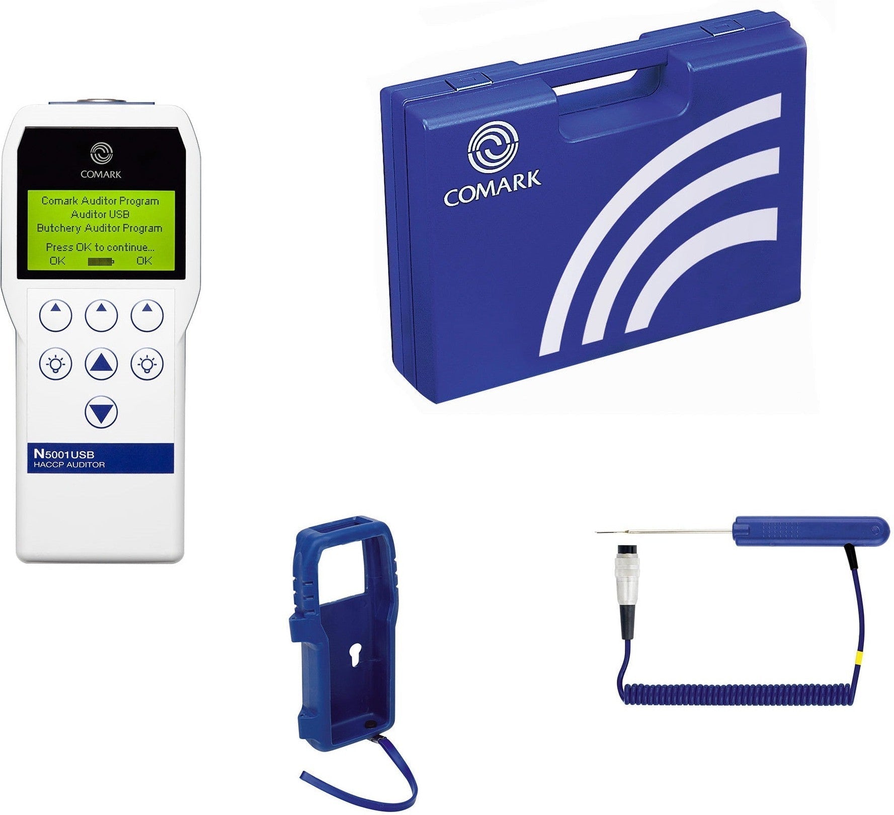 Comark - Auditor Kit Includes (N5001USB, CRS/6, PT19L, MC28) - N5001KITUSB (Special Order 3-4 Weeks)