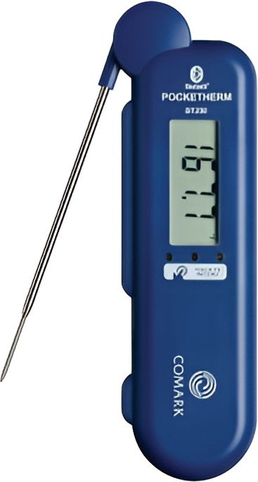 Comark - Bluetooth Pocketherm Waterproof Thermometer With Fold Out Probe - BT250KC (Special Order 3-4 Weeks)