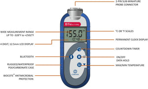 Comark - Type K Thermocouple Bluetooth Thermometer - BT48 (Special Order 3-4 Weeks)