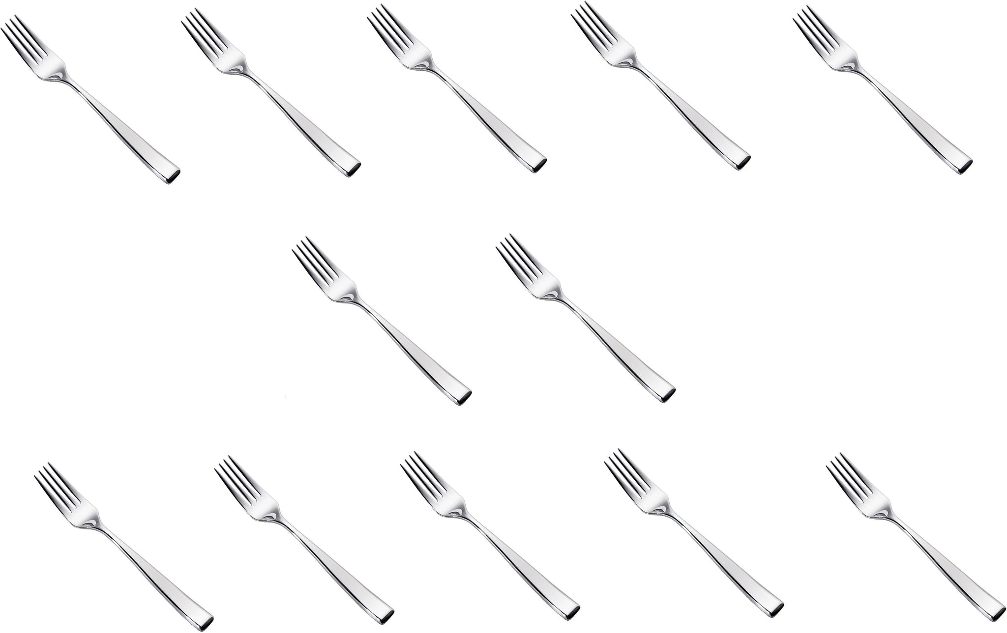 Corby Hall - Oslo 7.37" Stainless Steel Salad/Dinner Fork, Pack of 12 - 5227