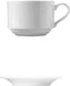 Corby Hall - Synergy 8 Oz White Porcelain Stacking Cup, Pack of 12 - 0081564